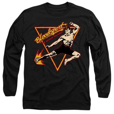 Bloodsport Unisex Adult Action Packed Long-Sleeved T-Shirt