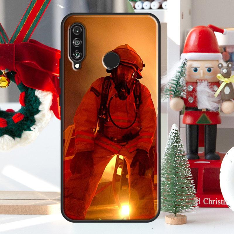 Firefighter Heroes Fireman Cool For Huawei Nova 5T 9 10 SE 7i 8i 11i 12i Y73 Y72 Y61 Y91 Y60 Y70 Y90 P20 P40 P30 Lite Case