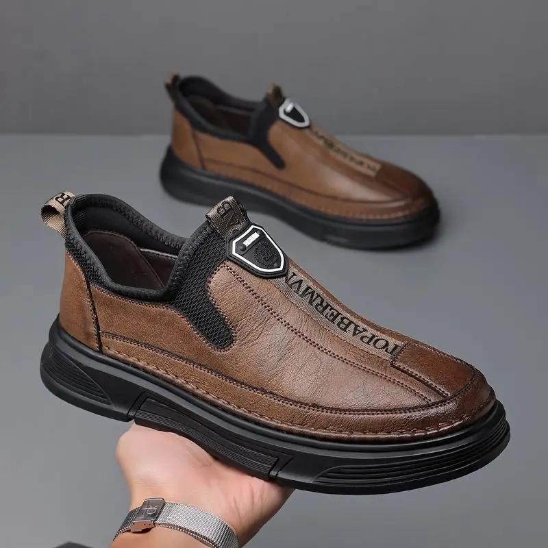 

Fashion Soft Men s Leather Shoes Business Dress Formal Velvet Moccasin Footwear Offer Male Casual Shoe High Quality Fashion Low Price Pu 44