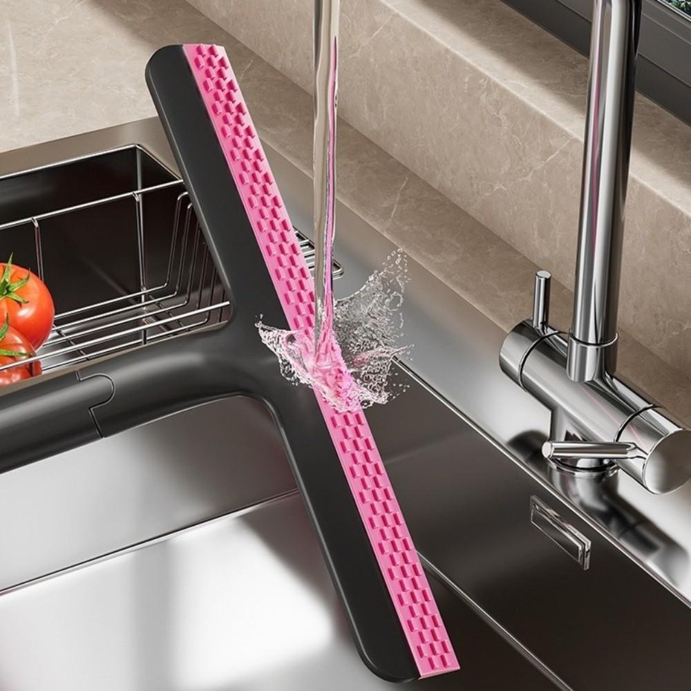 Plastic Window Cleaner Multifunctional Tile Wiper Practical Shower Squeegee Kitchen