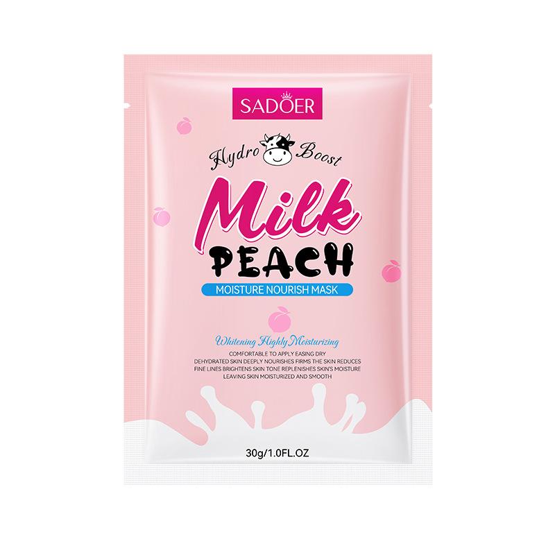 SADOER Milk & Fruit Moisturising Mask Hydrating & Rejuvenating
