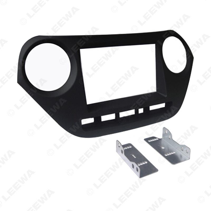 

Hyundai I-10 Car Audio & DVD Navigation Modification Frame - High Config, Left Titanium LEEWA