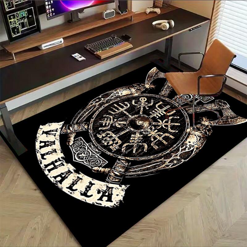 1pc VALHALLA Carpet, Office Rug Outdoor Mat Home Decor Area Carpet Festival