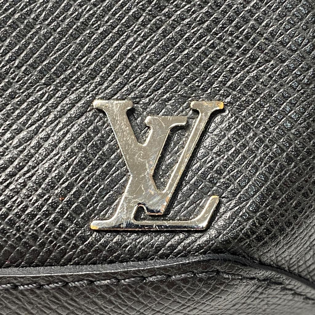 Used LOUIS VUITTONbody Bag Black PVC Mens