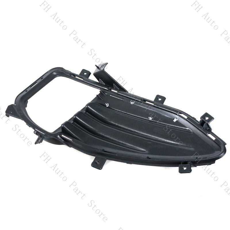 For Ford Edge 2019 2020 20252025 Front Bumper Daytime Light Fog Lamp Trim Cover Frame Grille Lid Bezel Hood