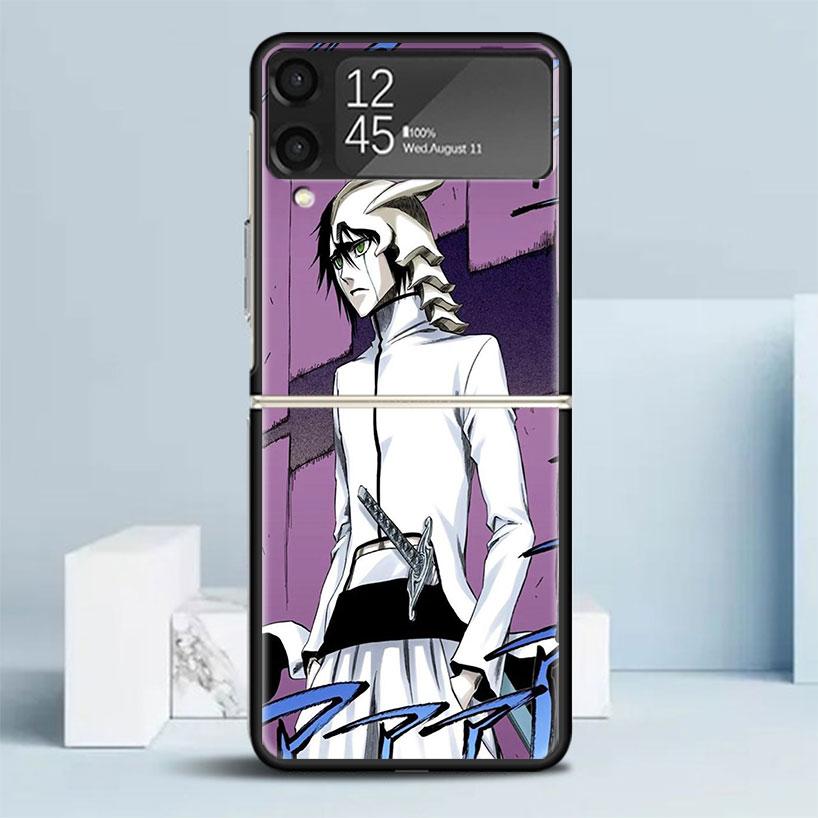Bleach Ulquiorra Cifer 4 Phone Case For Samsung Galaxy Z Flip7 Flip6 5G Flip5 Flip4 Flip3 ZFlip 7 6 3 4 5 Shockproof Back Cover