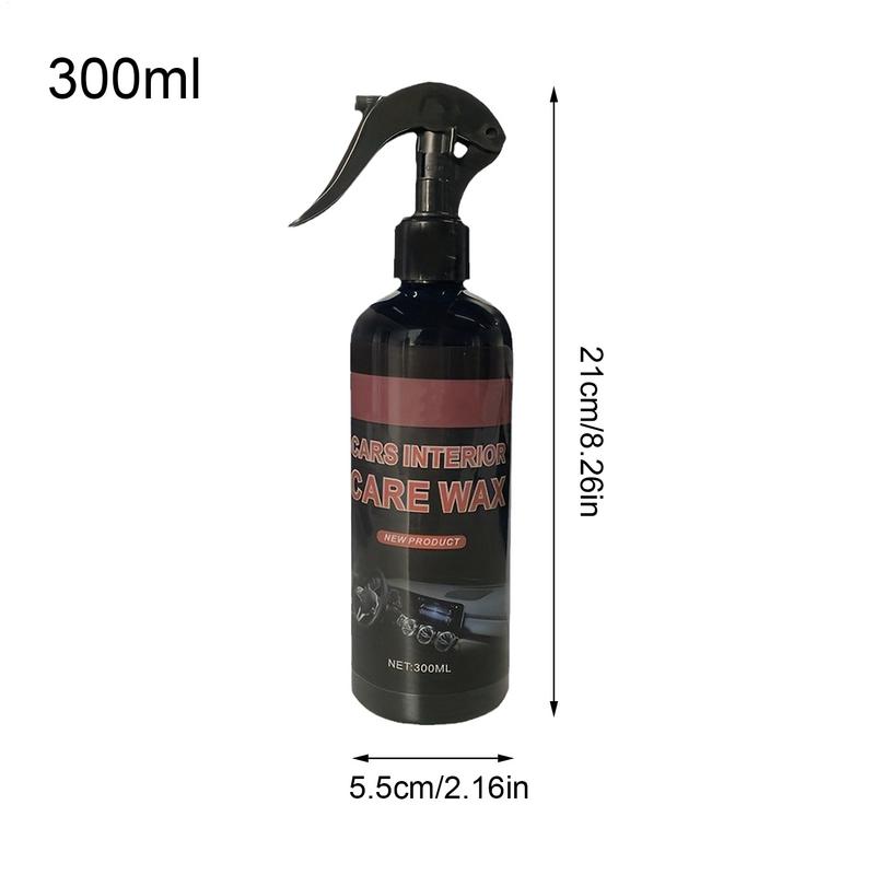 Leather Repair Spray 300ml Gentle Car Detailing Restore Agent Automotive Leather Seat Polish Conditioner For Truck Vehicle RV