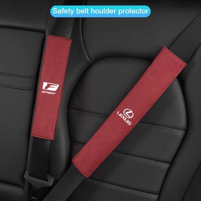 Car Seat Belt Shoulder Protection Set Interior Accessories For F SPORT ES UX 300e GS GX IS LS LX CT LC LBX NX RX 350h 450h