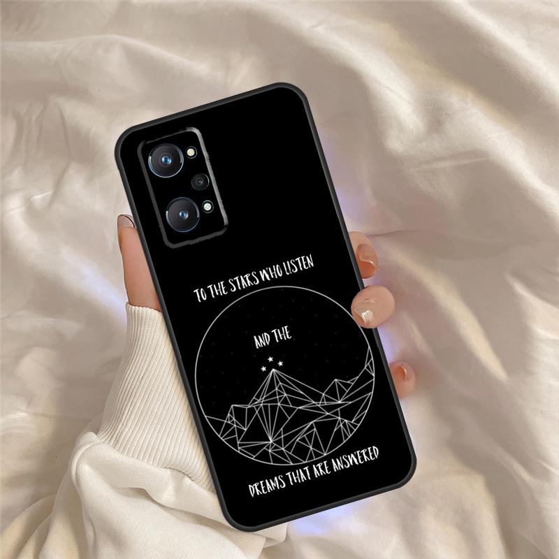 A Court of Mist Fury Sarah J Maas Case For Realme C75 C67 C63 C55 C51 C61 C53 C35 C65 C71 11 12 13 14 Pro Plus GT6 GT7 15 Pro