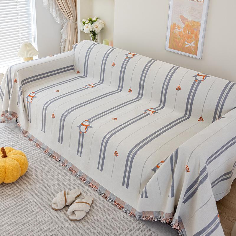 Chenille Sofa Cover Cloth, Four-season Sofa Towel, Universal Sofa Blanket, Anti-cat Scratch and Dust-proof, Advanced Backrest Cover Cloth