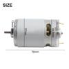 75x37mm Size 20V Electric Motor RS550 Motor Metal Material