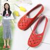 Mode Damen Schuhe Sommer Slipper Leder Freizeitschuhe Damen Slipper Damen Ballerinas Damen Mokassins Flache Schuhe Weiblich