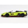MINI GT 1/64 Scale Lamborghini Aventador SVJ 63 Roadster Verde Shock (Green) (Right-Hand Drive) Finished Model MGT00887-R