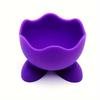 Silicone Oval Pad Holder, Egg-Shaped Makeup Sponge Display Stand, Formaldehyde-Free, Lightweight, Unfinished Finish, with No Installation