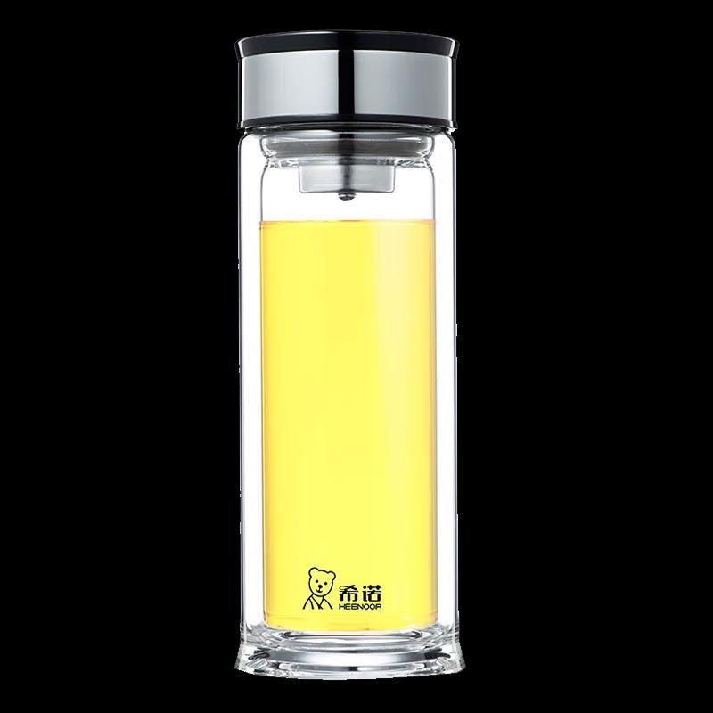 Xinuo XN-6900 Double-Layer Glass Tea Cup