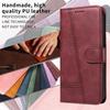 For Honor 600 Lite 5G Leather Wallet Case with Strap Solid Color Phone Stand Cover