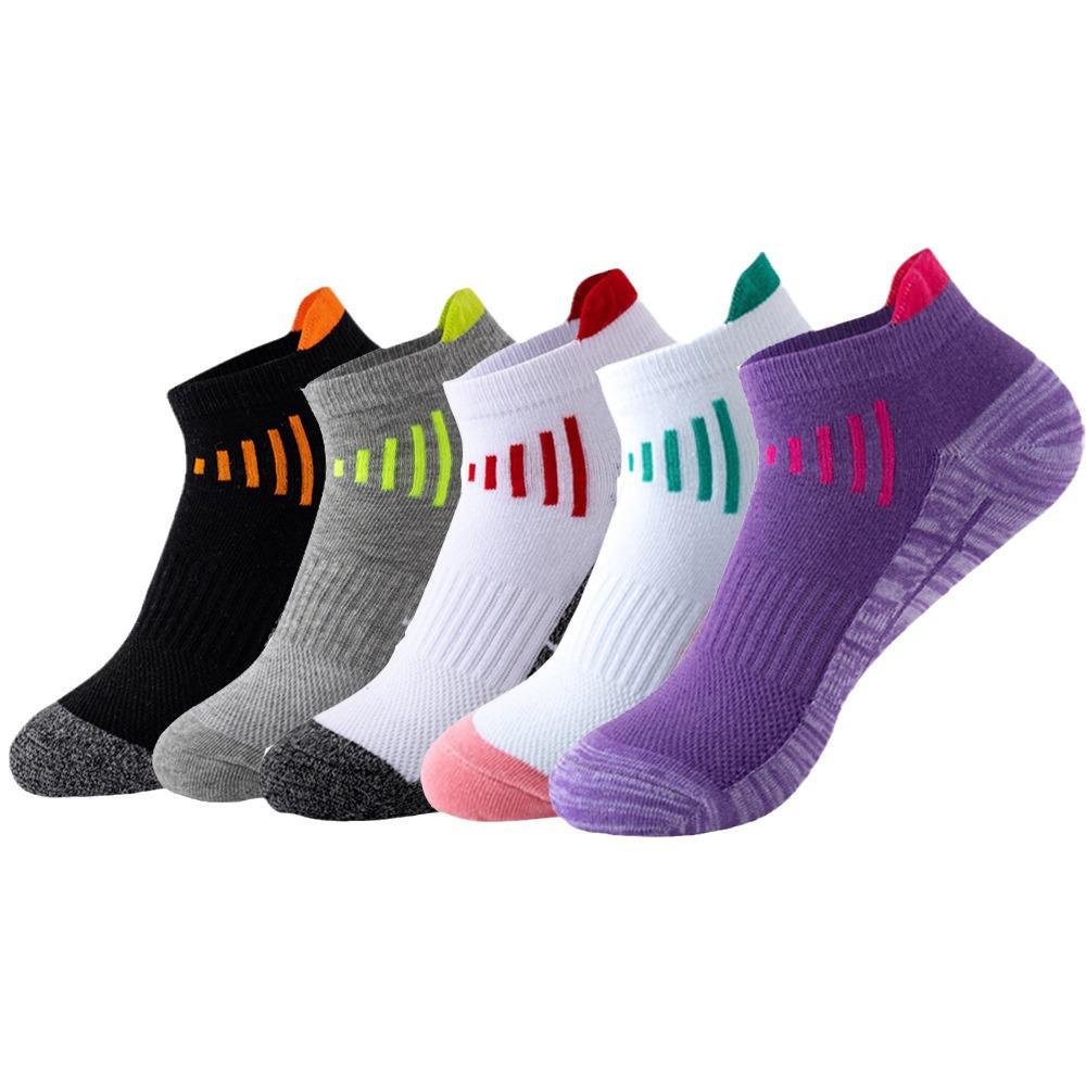Women's Cross-Border Sports Socks: Low-Cut, Short Crew for Running, Cycling, Exercise, Badminton