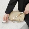 Lan Bao Fan Alloy Metal Bag Strap Women's Gold tone DW-ZGA202