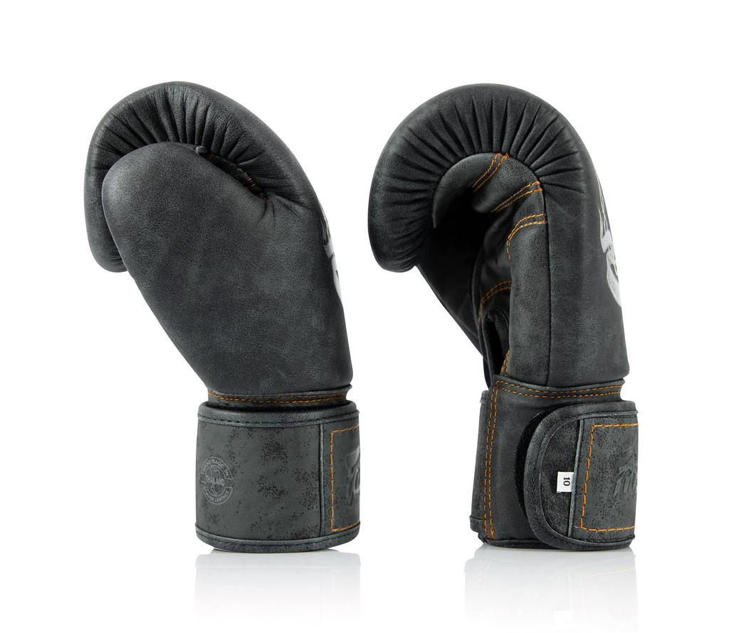 Fairtex Heart of a Warrior Boxing Gloves Fairtex Muay Thai Gloves with Syntek Leather Foam Tom Atencio Collaboration MMA Kickboxing Multi-Layer