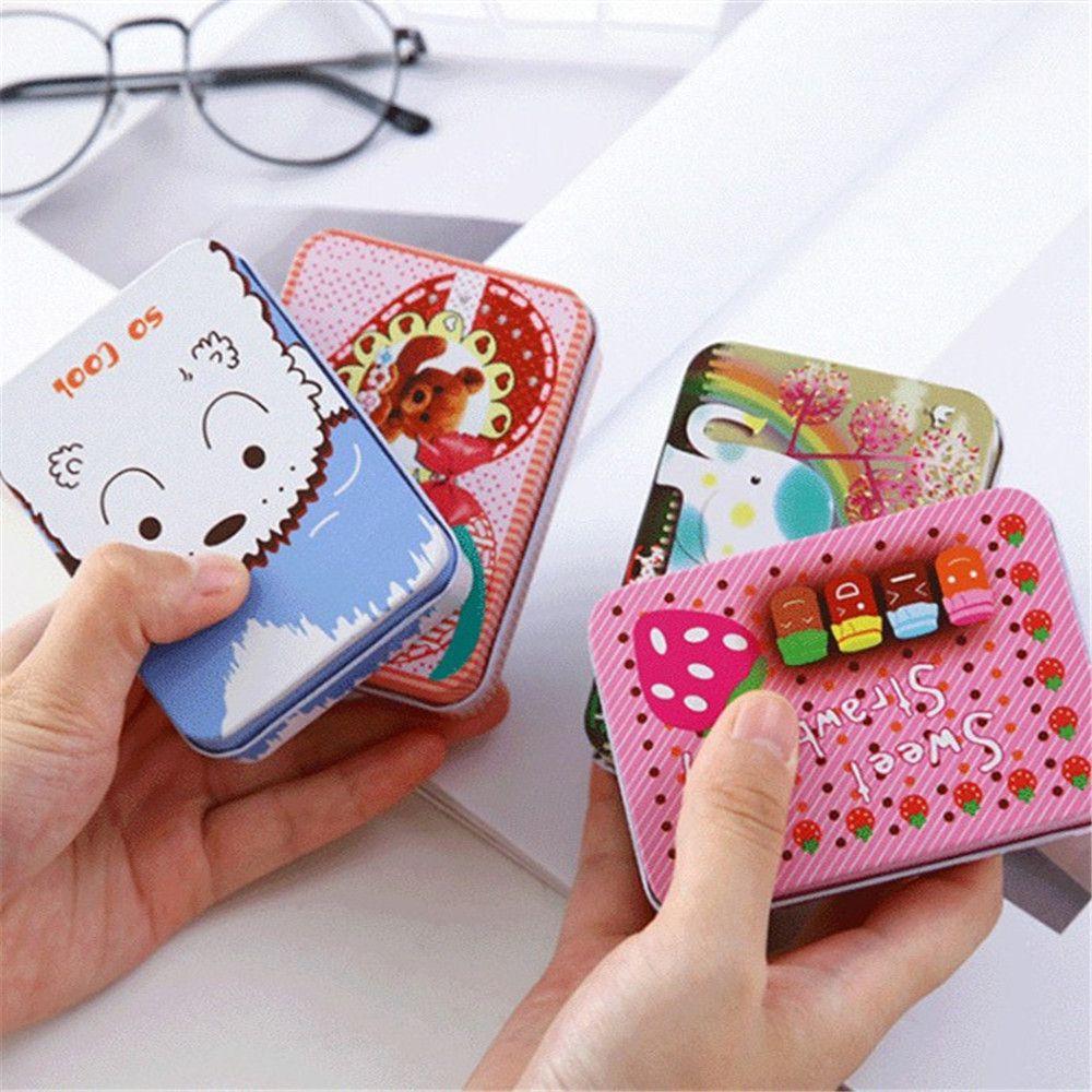 Organizer Box Bügeleisen Haarnadel Schmuckkästchen Aufbewahrungsboxen Staubdicht Cartoon Mini