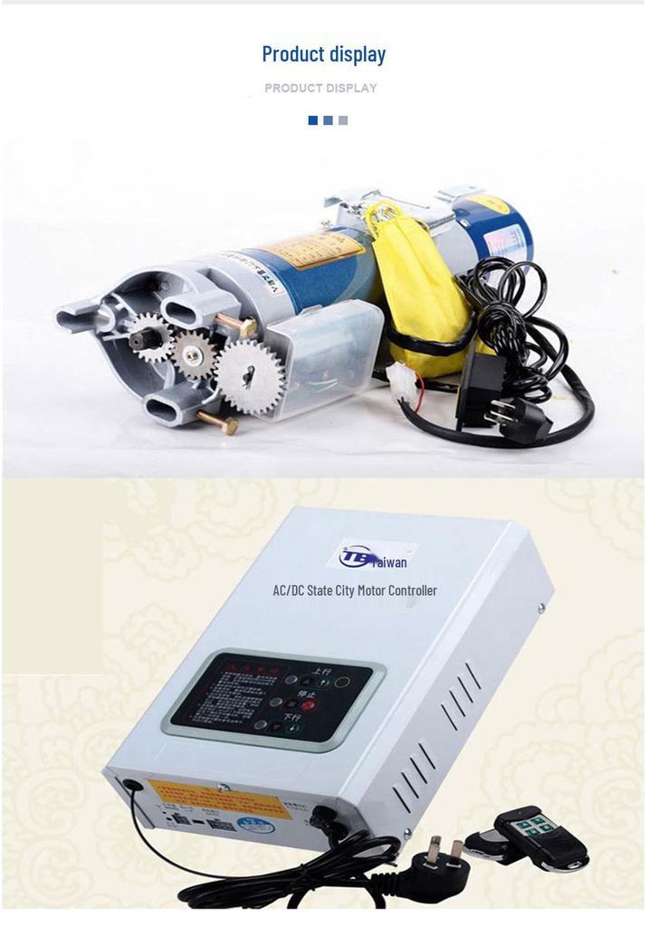 800kg Copper Core Remote Control Garage Door Motor with Lightning Protection
