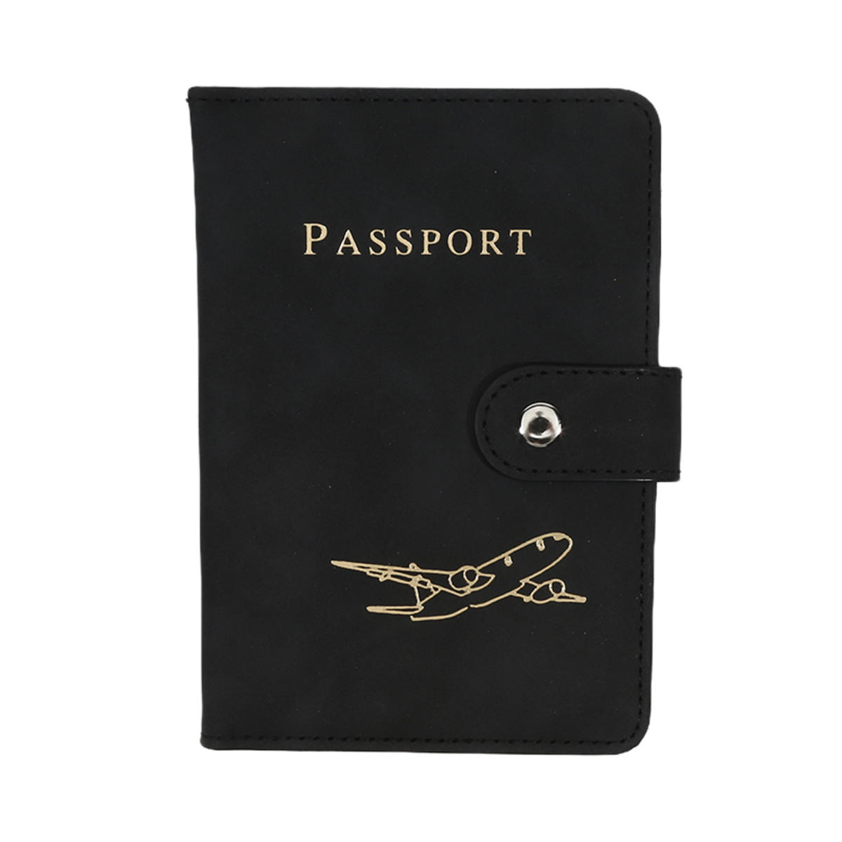 

Многофункциональный держатель из ПУ, обложки для билетов с рисунком самолета, защитная обложка для паспорта, держатель для удостоверения личности, держатель для кредитных карт, дорожные аксессуары чёрный