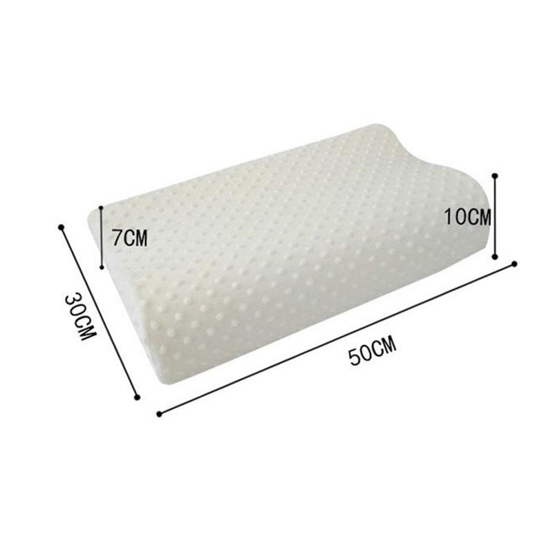 Memory Foam Side Sleeping Pillow Orthopedic Curve Neck Support Relieve Neck Shoulder Pain Ergonomic Cervical Support
