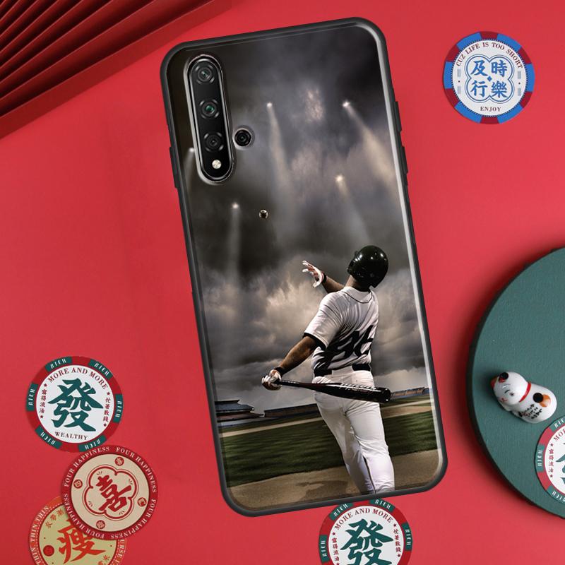 Baseball For Huawei P60 Pro P30 P40 Lite Nova Y61 Y91 Y90 Y70 Y60 Y72 12s 12i 11i 7i 8i 9 10 SE Case