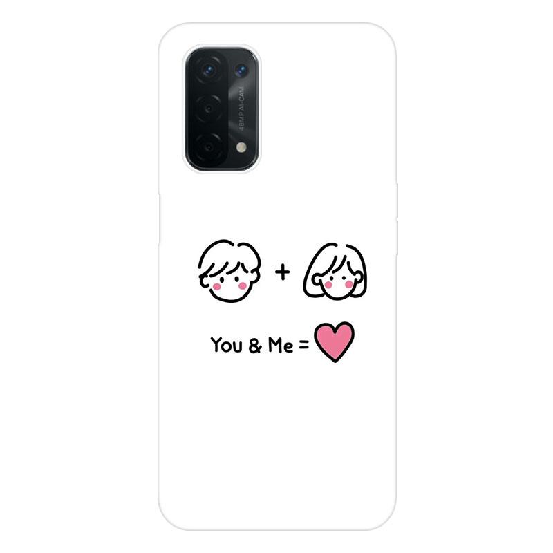 Buy For OPPO A74 5G Silicone TPU Back Cover Soft Phone Case For