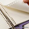 Benutzerdefiniertes transparentes weiches Cover Ölgemälde Notizbuch für Schüler und Doktoranden Tagebücher & Planung