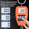 Precise Heavy Duty 200kg Digital Handheld Scale Industrial ABS Construction Multiple Unit Conversion Hanging Hook Design
