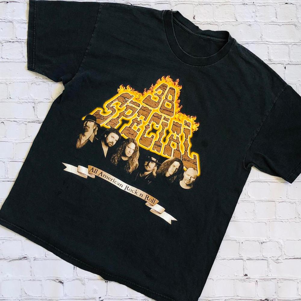 38 Special Band All American Rock n Roll Unisex T-Shirt Full Size KN564 Unisex T-Shirt XXXL