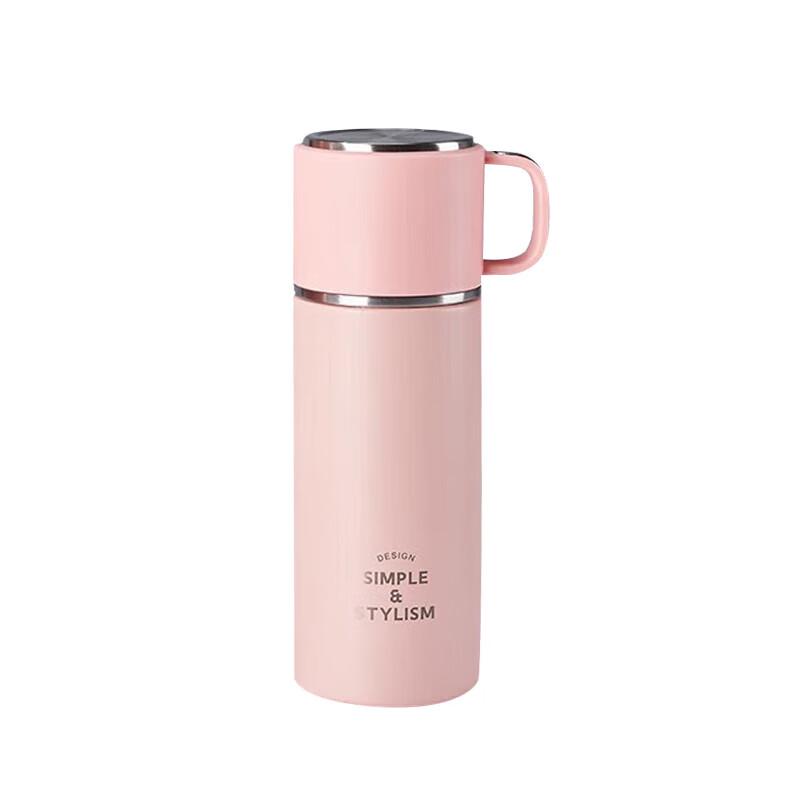 316 Stainless Steel Vacuum Cup with Dual-Use Lid, 350ml