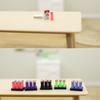 1 Set 1/12 Dollhouse Mini Lighter With Base Model Toys Cigar Cigarette Lighter Ornament Doll House Decoration Accessories