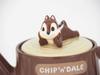 Disney and Chip Dale Teapot 350ml with tea strainer Tableware Disney Goods Character Chip Dale Goods Birthday Present Christmas Present SAN2958 "Chip