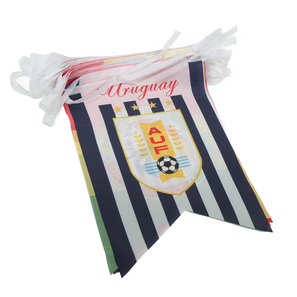 Flaga sznurkowa Mistrzostw Świata 2022 32 Drużyny Kraje Mistrzostwa Świata 2022 Flaga Baner 20x28cm