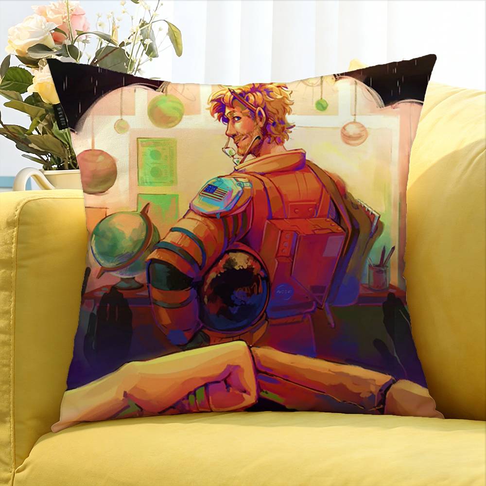 R-Ryland G-Grace Various Sizes Square Pillow Case For Car Home Bedchamber Decor