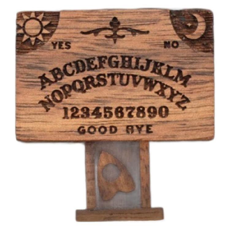 Multifunctional Miniature Wooden Spirit Board Combining Decorative Artistrys And Planchette Emotional Love Drawer Decors