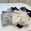 Spring & Autumn Retro Loose Long Sleeve Polo Sweatshirt - Casual Student Top, French Influencer Style