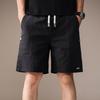 Hochwertige amerikanische Retro-Werkzeugshorts mit mehreren Taschen für Herren, Sommer, dünn, locker, gerade, Sport, Eis-Seide, Fünf-Punkt-Mittelhosen