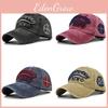 Cross-border 3d Embroidered Baseball Cap Letter Embroidered Hat Washed Duck Tongue Cap Curved Sun Hat
