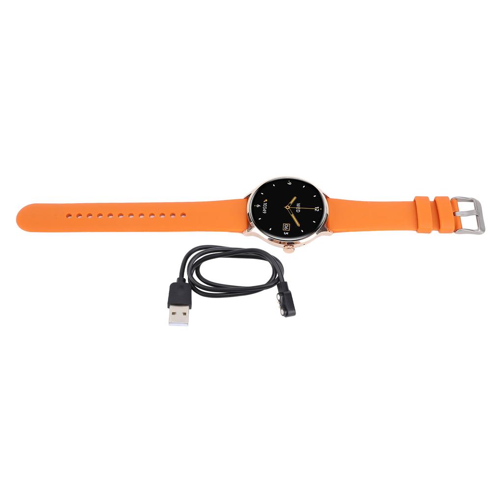 1.39 Inch Smartwatch IP67 Metal Slim Knob Control Voice Assistant Game Make Call Water Resistant Sma