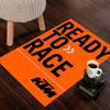 Ktm Ready Race Logo Decal Carpet Printing Living Room And Bedroom Mats Protective Pad Bathroom Mat Dormitory Decoration