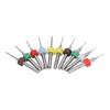 10 Pcs   Drill Bit Set 1Celsius8in Shank Tungsten Steel Strong Abrasion Resistance High Hardness Drill Bits