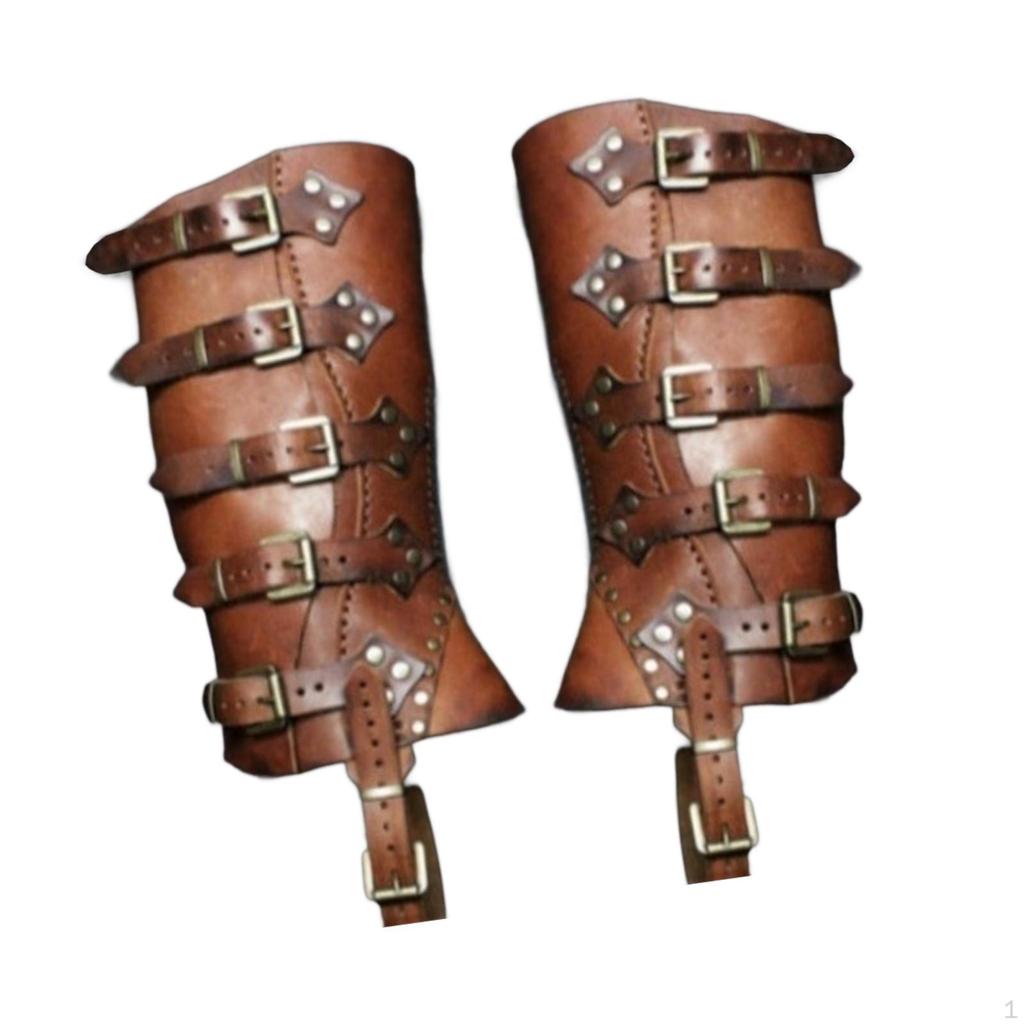 Elegant Steampunk Leg Wraps for Cosplay and Events