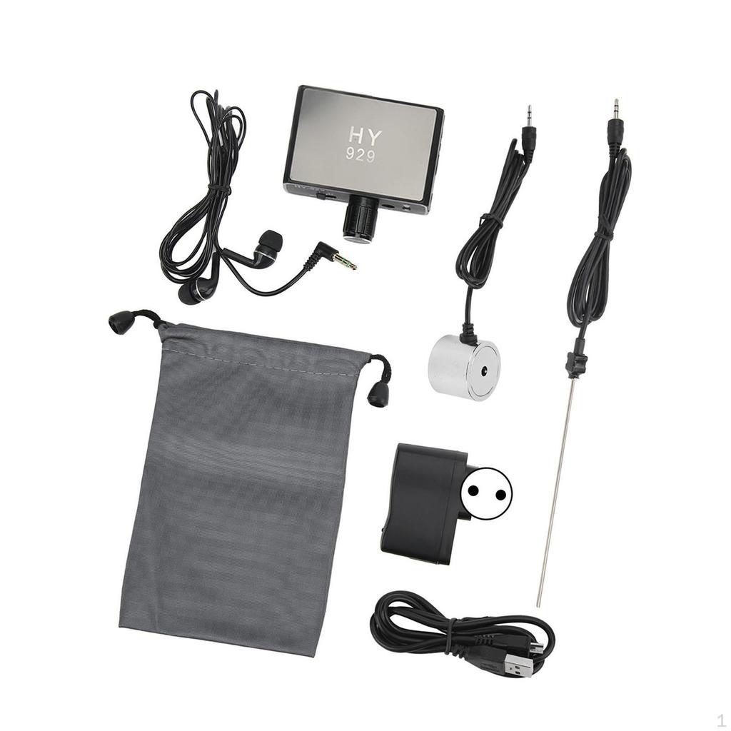 Through Wall Microphone High Strength Ear Listen with Earphone Accessory Kit