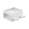 Men Razor Hanger Shaver Holder Storage Bathroom Accessories Plastic Free Punch Hookwall Cup Brush Blade Holder