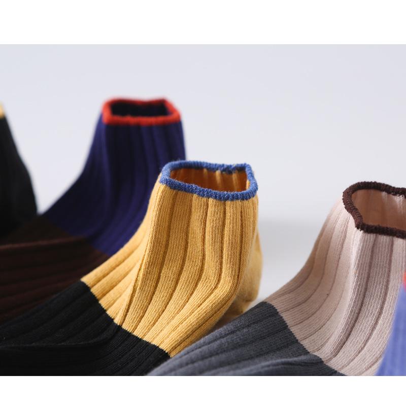 Men's Spring/Summer Short Cotton Socks - Sweat-Absorbing, Deodorant, Low-Cut Boat Socks