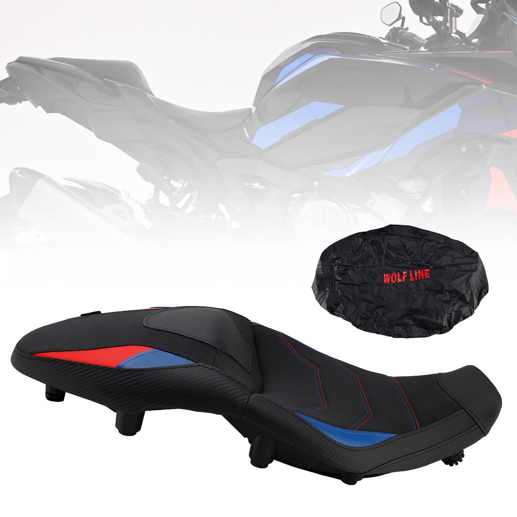 Rider Passenger Seat Front Rear Cushion Std Blue For Bmw S1000Xr 20-26 M1000Xr