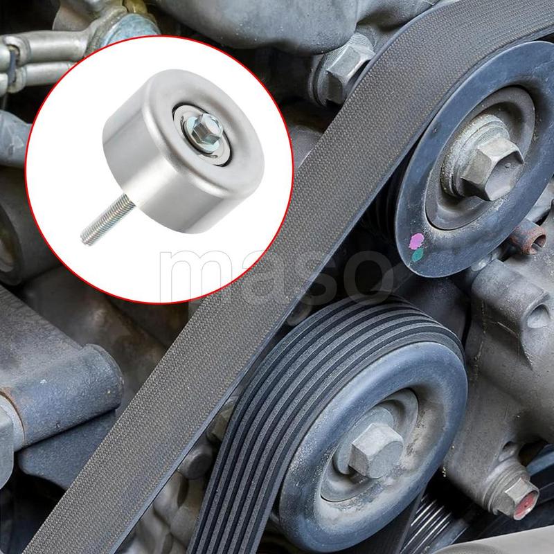 

11925-JA11A Idler Pulley with Screw for Nissan Altima Maxima Murano Quest 3.5L V6 2007-2014 Belt Tensioner Pulley Metal